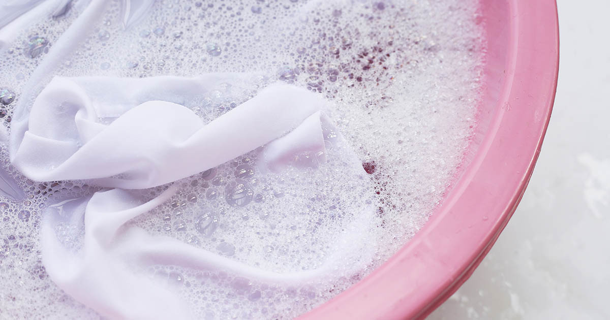 染色處理衣服清洗整體變紅