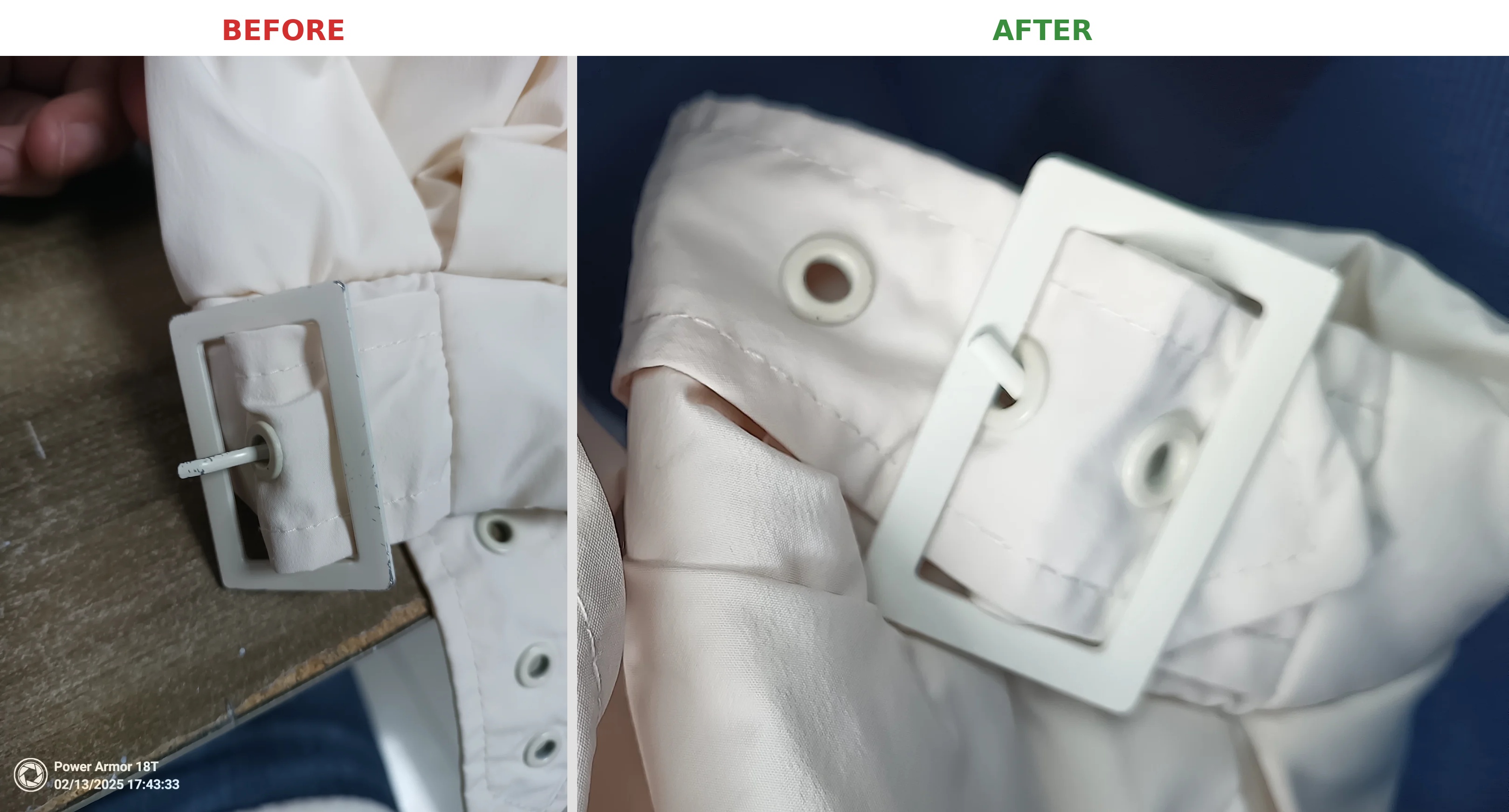 金屬扣磨損修復